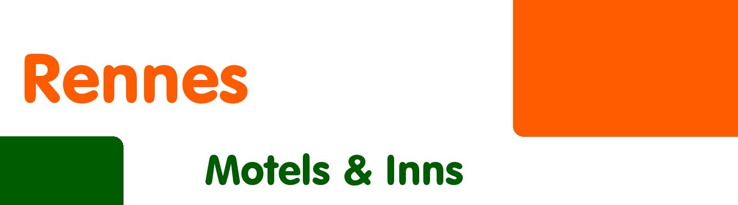 Best motels & inns in Rennes - Rating & Reviews